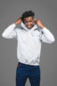 Men's Hoodie – White