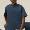 Men's Oversized T-Shirt Petrol Blue