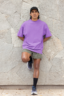 Men's Oversized T-Shirt Lavender