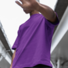 Men's Oversized T-Shirt Purple