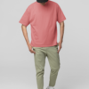 Men's Oversized T-Shirt Coral