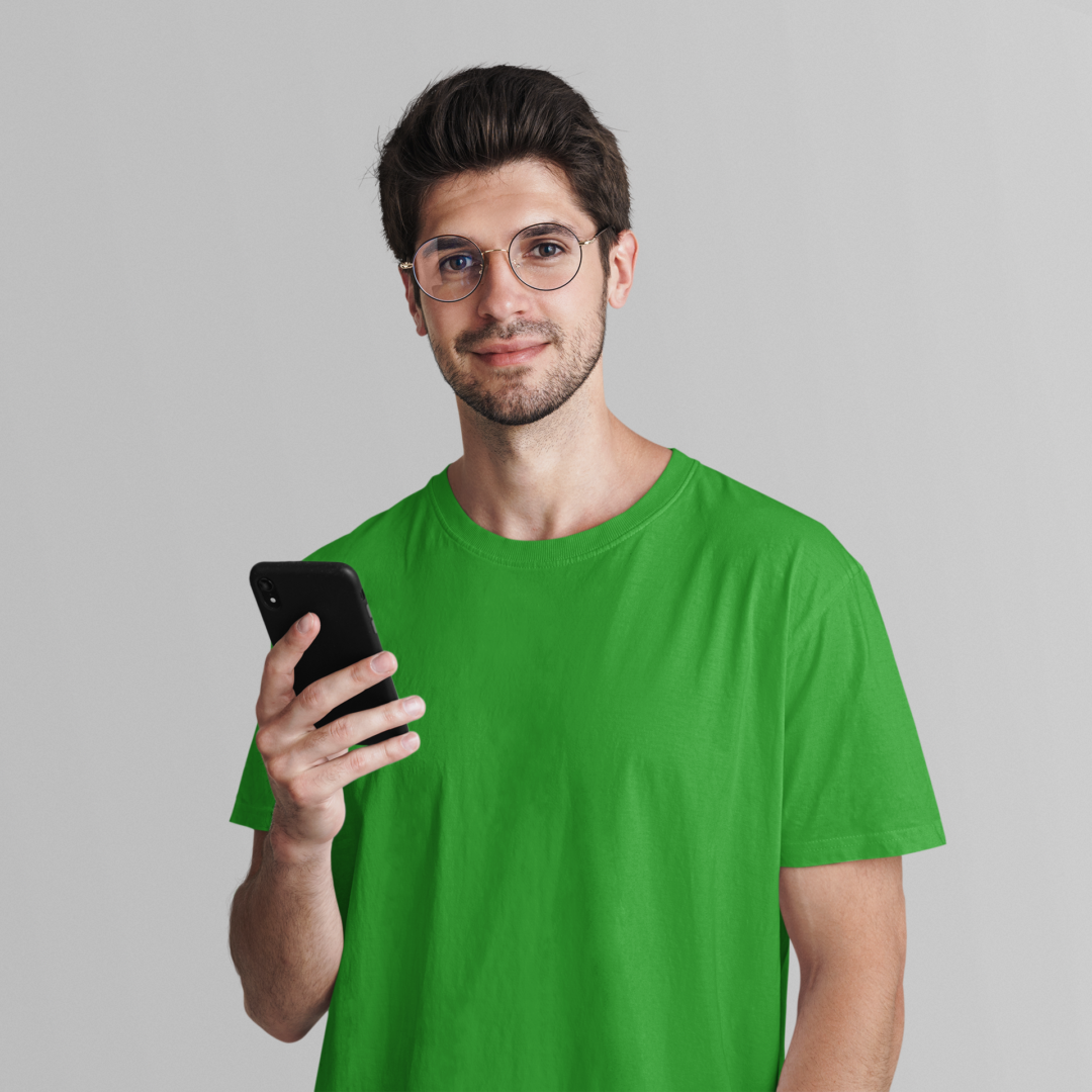 Men's Classic T-shirt Flag Green