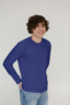 Male Full Sleeve Classic T-Shirt Royal Blue