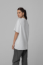 Women’s Oversized T-Shirt Grey Melange