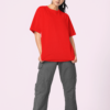Women’s Oversized T-Shirt Red