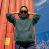 Women's Hoodie – Bottle Green