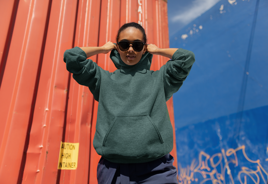 Women's Hoodie – Bottle Green