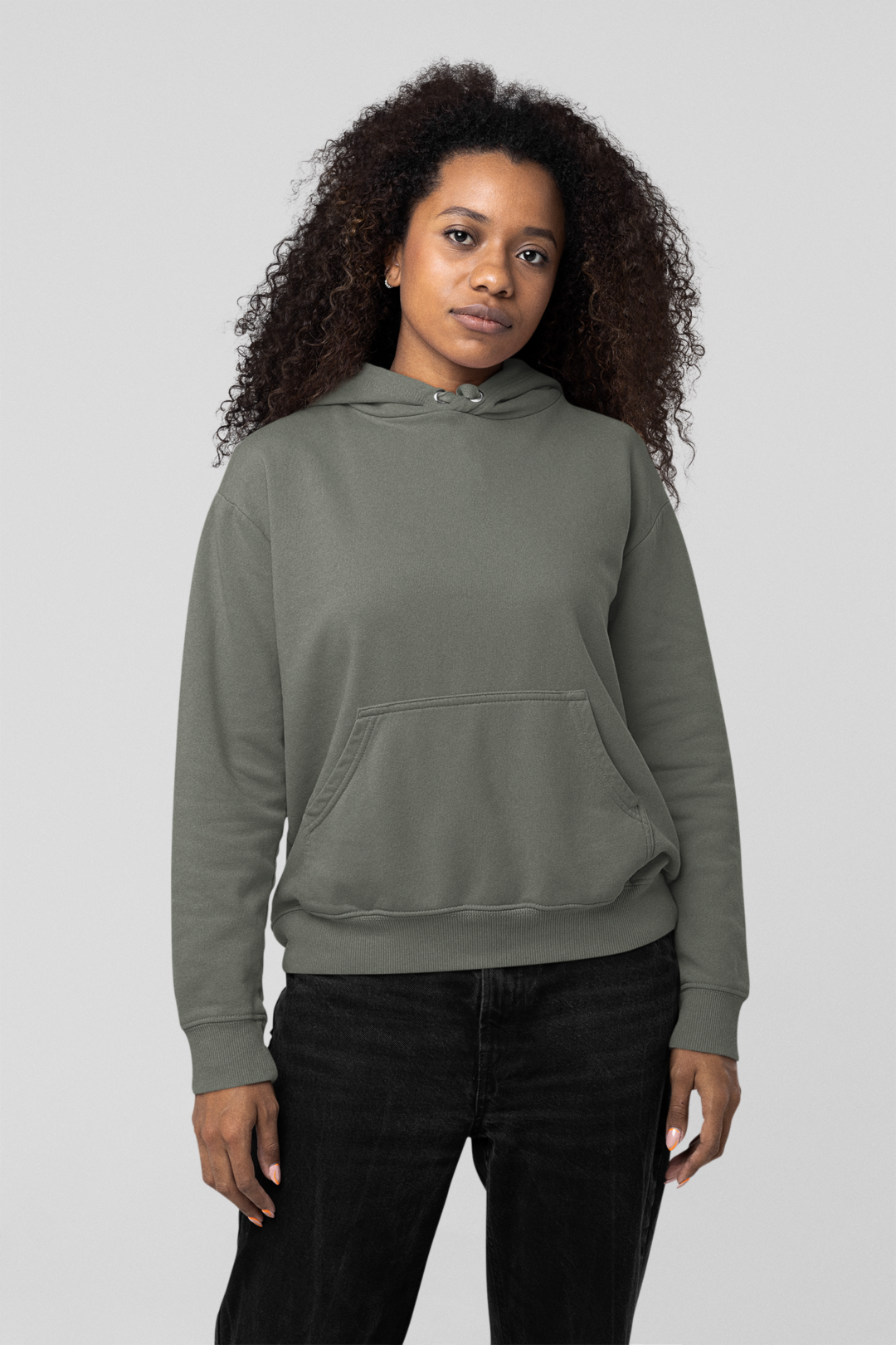Women's Hoodie – Olive Green