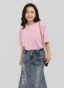 Women’s Oversized T-Shirt Light Baby Pink S