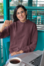 Women's Hoodie – Maroon
