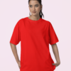 Women’s Oversized T-Shirt Red