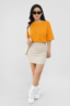 Women’s Oversized T-Shirt Golden Yellow