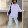 Men's Oversized Sweatshirt Lavender