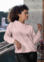 Women's Hoodie – Light Baby Pink