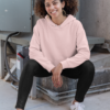 Women's Hoodie – Light Baby Pink