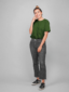 Women’s Oversized T-Shirt Bottle Green